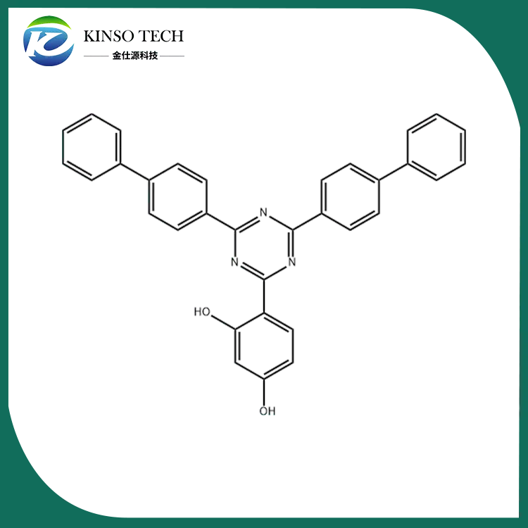 2- (2,4-DihyDroxypenyl) -4,6-BIS (4-bichenyl) -1,3,5-triazine CAS 182918-16-7