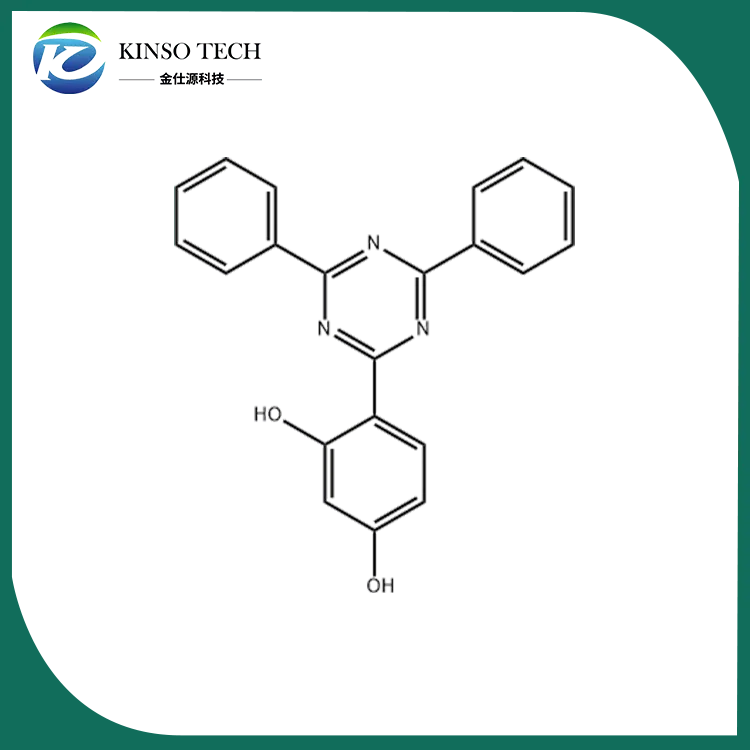 2- (2,4-DihyDroxypenyl) -4,6-Diphenyl-1,3,5 triazine CAS 38369-95-8